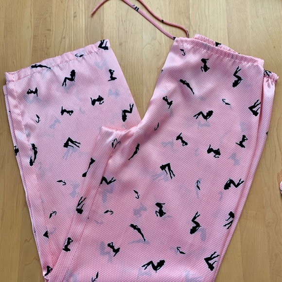 La Senza Satin Pajamas Sleepwear Size Medium - Picture 2 of 4